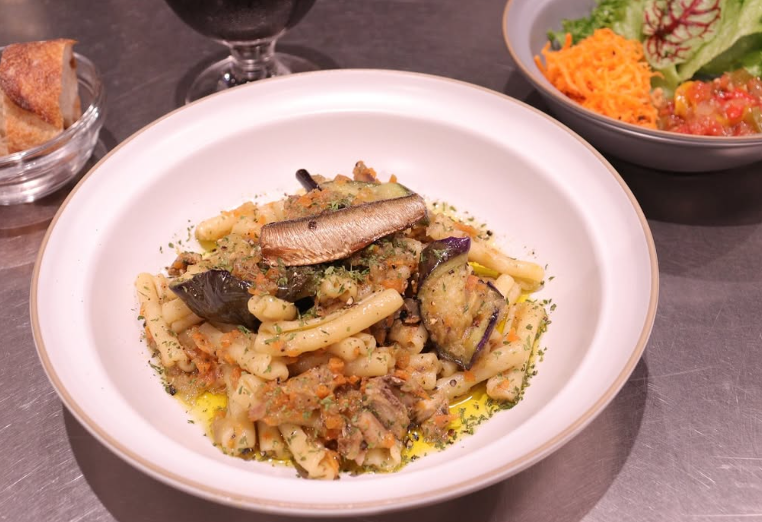 イワシとウイキョウのカサレッチェ